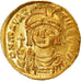Coin, Maurice Tiberius, Solidus, 583-602, Constantinople, AU(55-58), Gold