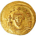 Coin, Phocas, Solidus, 603-607, Constantinople, AU(55-58), Gold, Sear:618