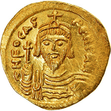 Coin, Phocas, Solidus, 602-610, Constantinople, MS(63), Gold, Sear:620