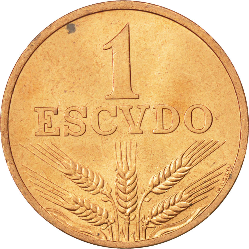 Coin, Portugal, Escudo, 1979, MS(63), Bronze, KM:597
