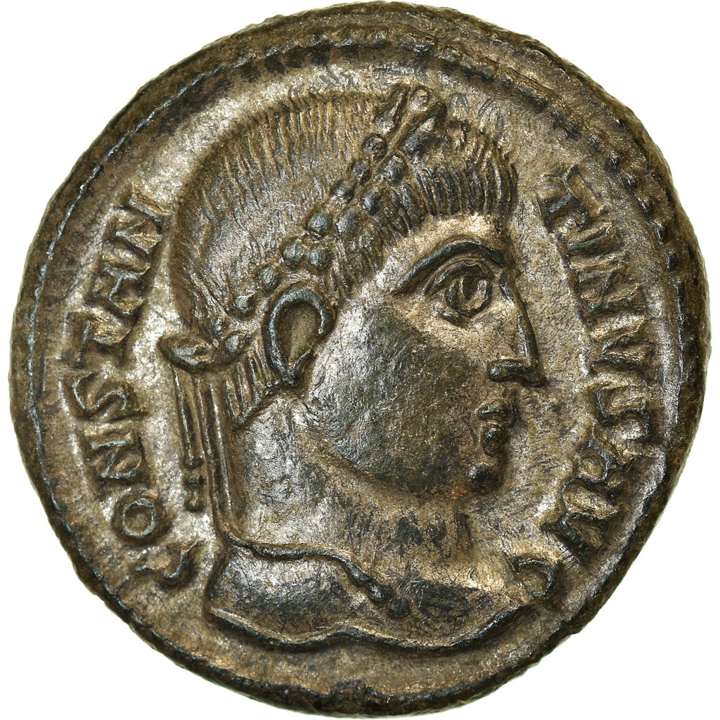 Coin, Constantine I, Follis, 324, Heraclea, AU(55-58), Bronze, RIC:60