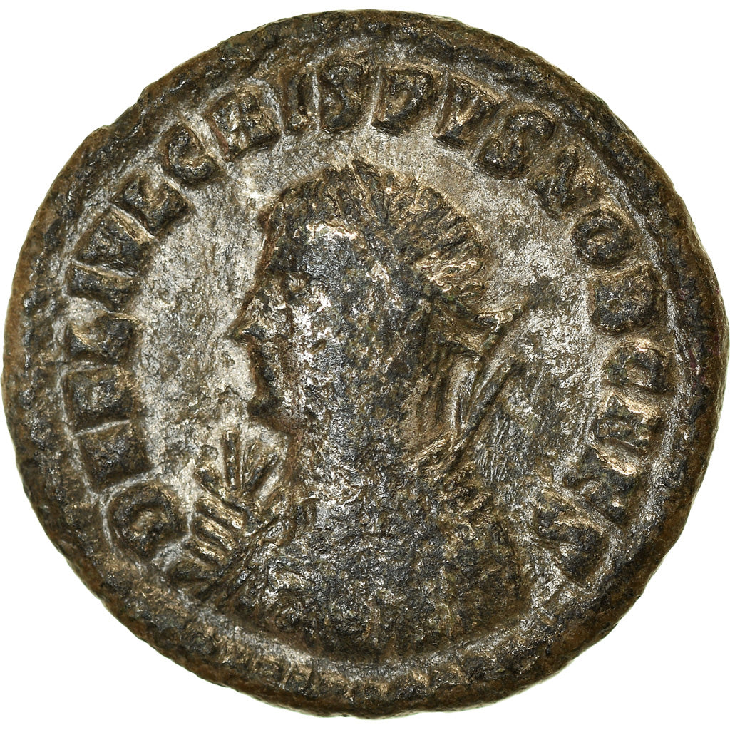 Coin, Crispus, Follis, 317, Heraclea, EF(40-45), Bronze