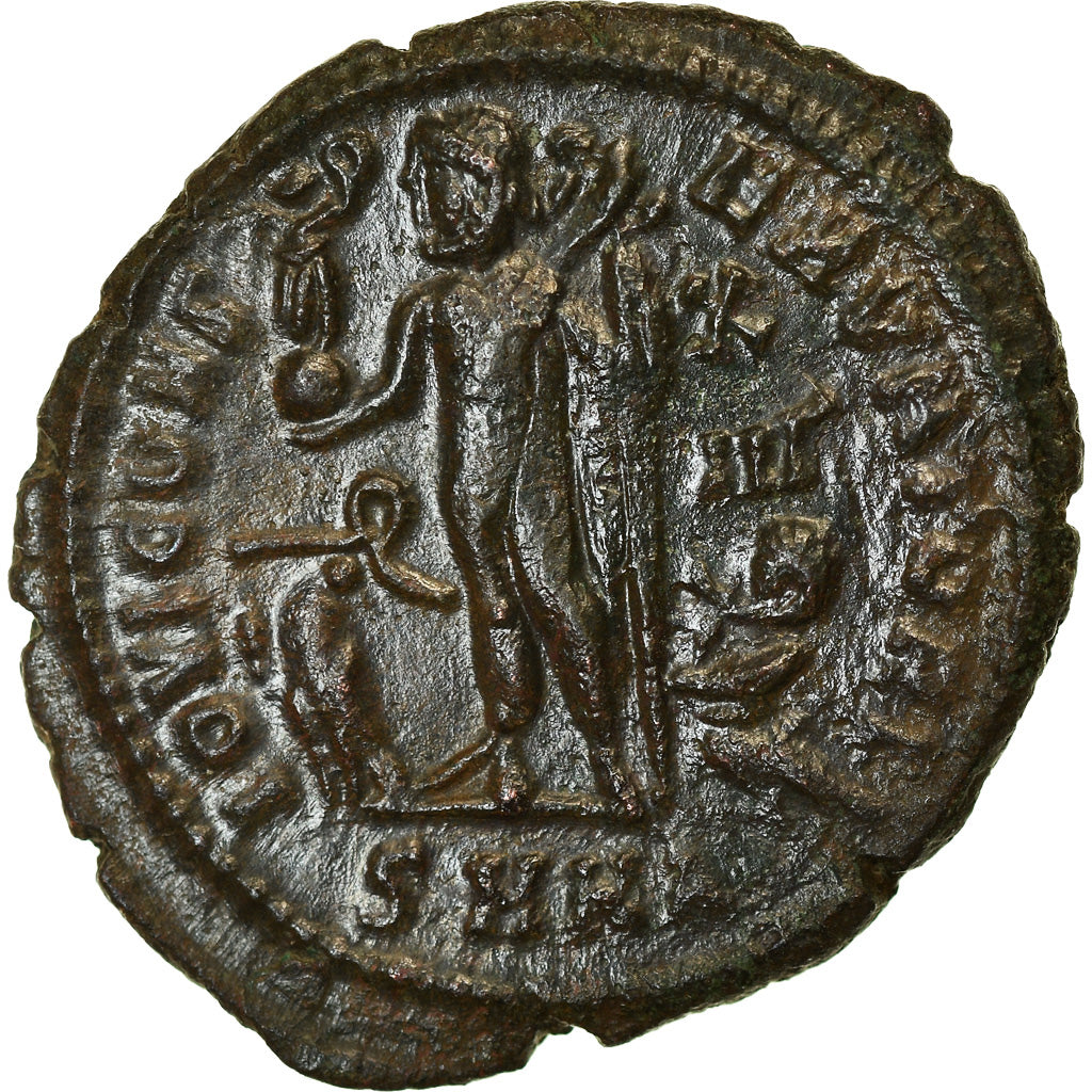 Coin, Licinius II, Follis, 321-324, Nicomedia, AU(50-53), Bronze