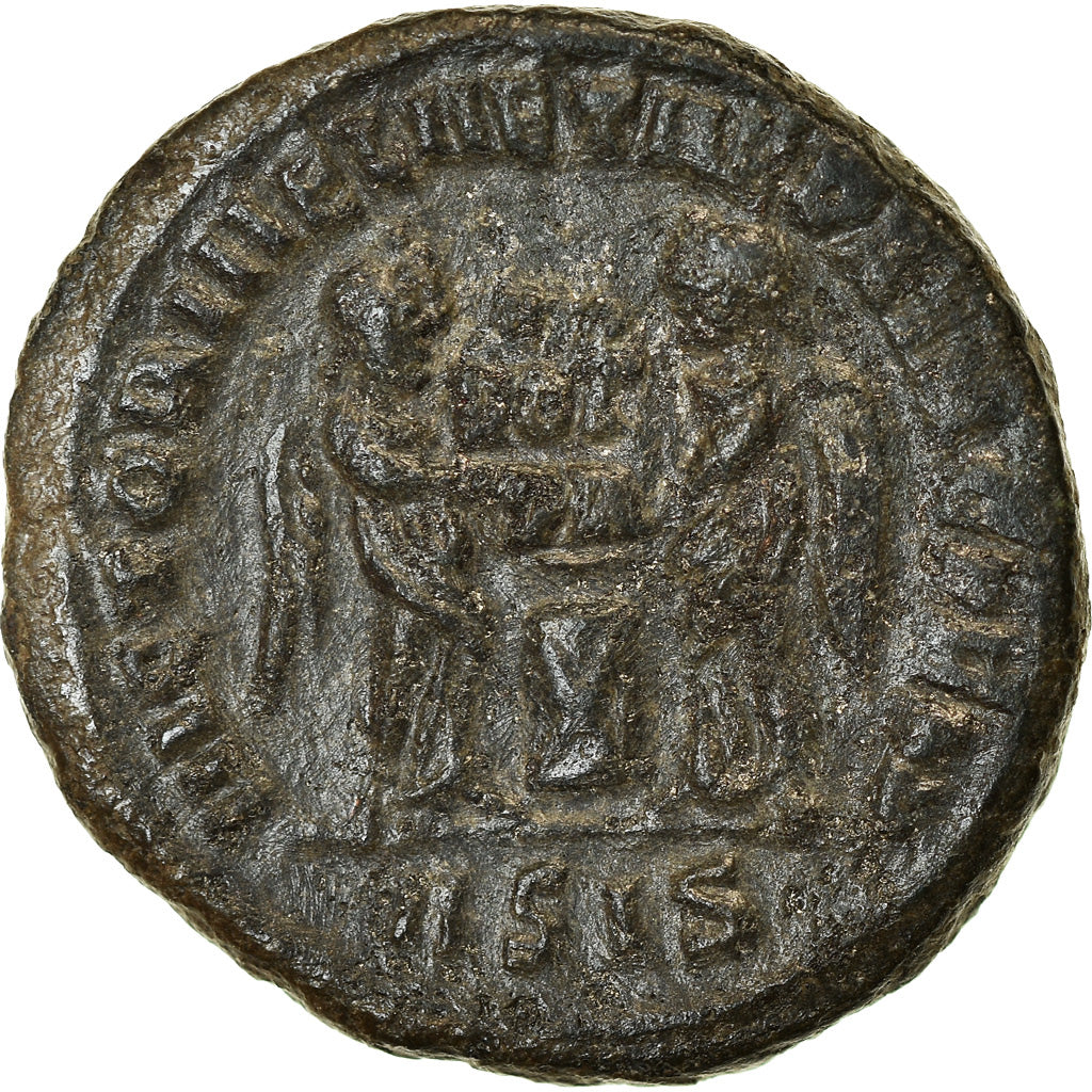 Coin, Constantine I, Follis, 318, Siscia, EF(40-45), Bronze