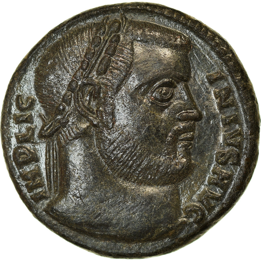 Moneta, Licinius I, Follis, 320, Heraclea, AU(50-53), Bronze