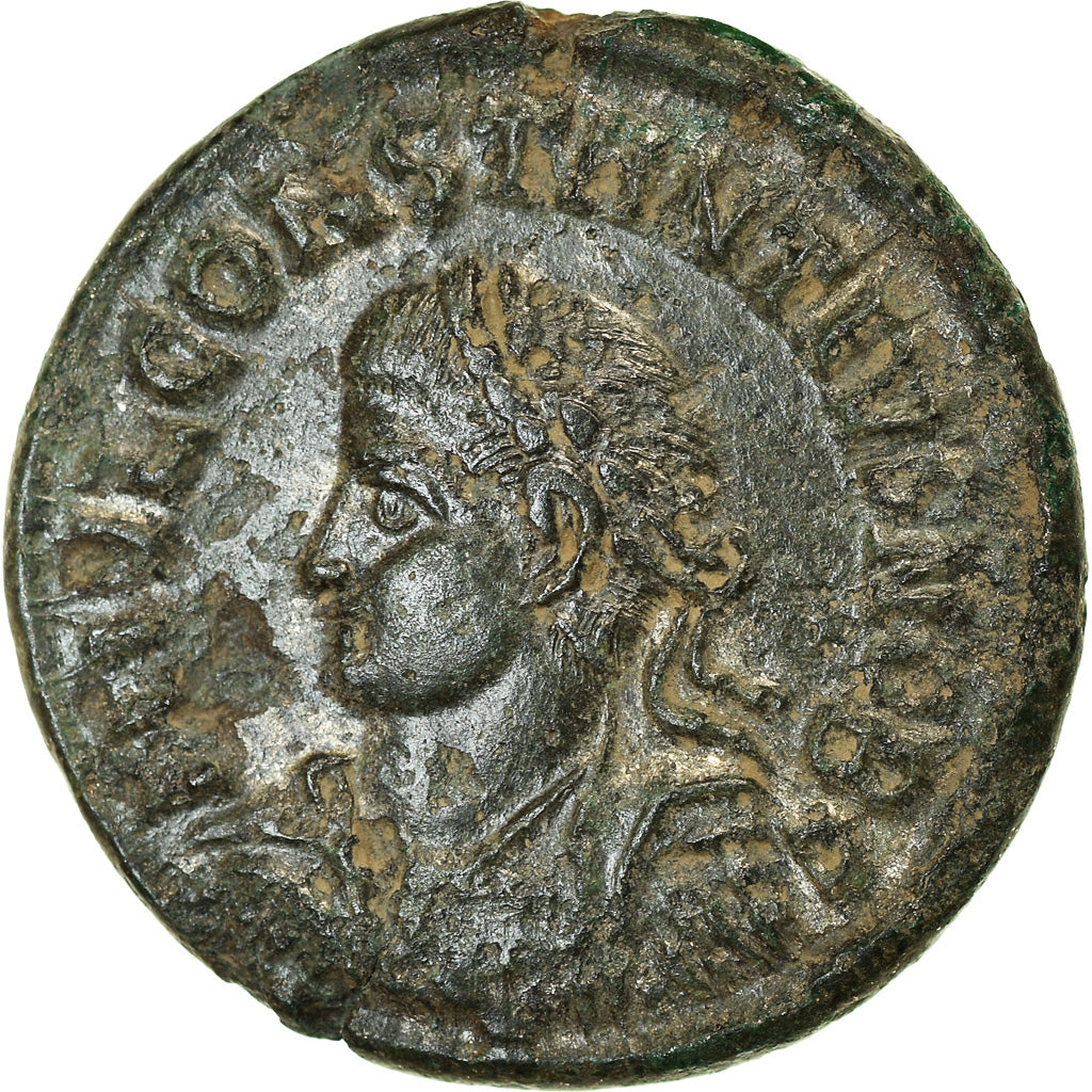Coin, Constantius II, Follis, 325-326, Nicomedia, EF(40-45), Bronze