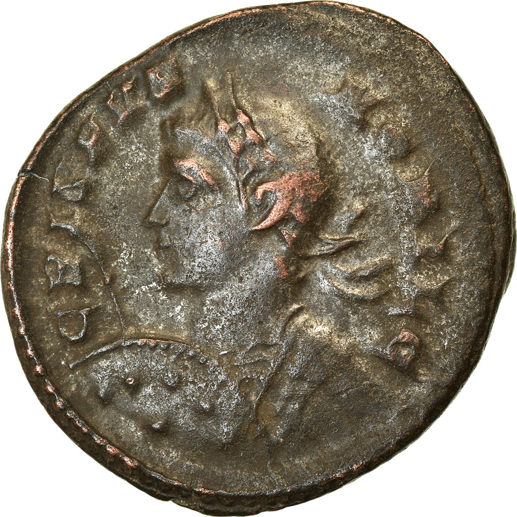 Coin, Crispus, Follis, 322-323, London, AU(50-53), Bronze, RIC:250