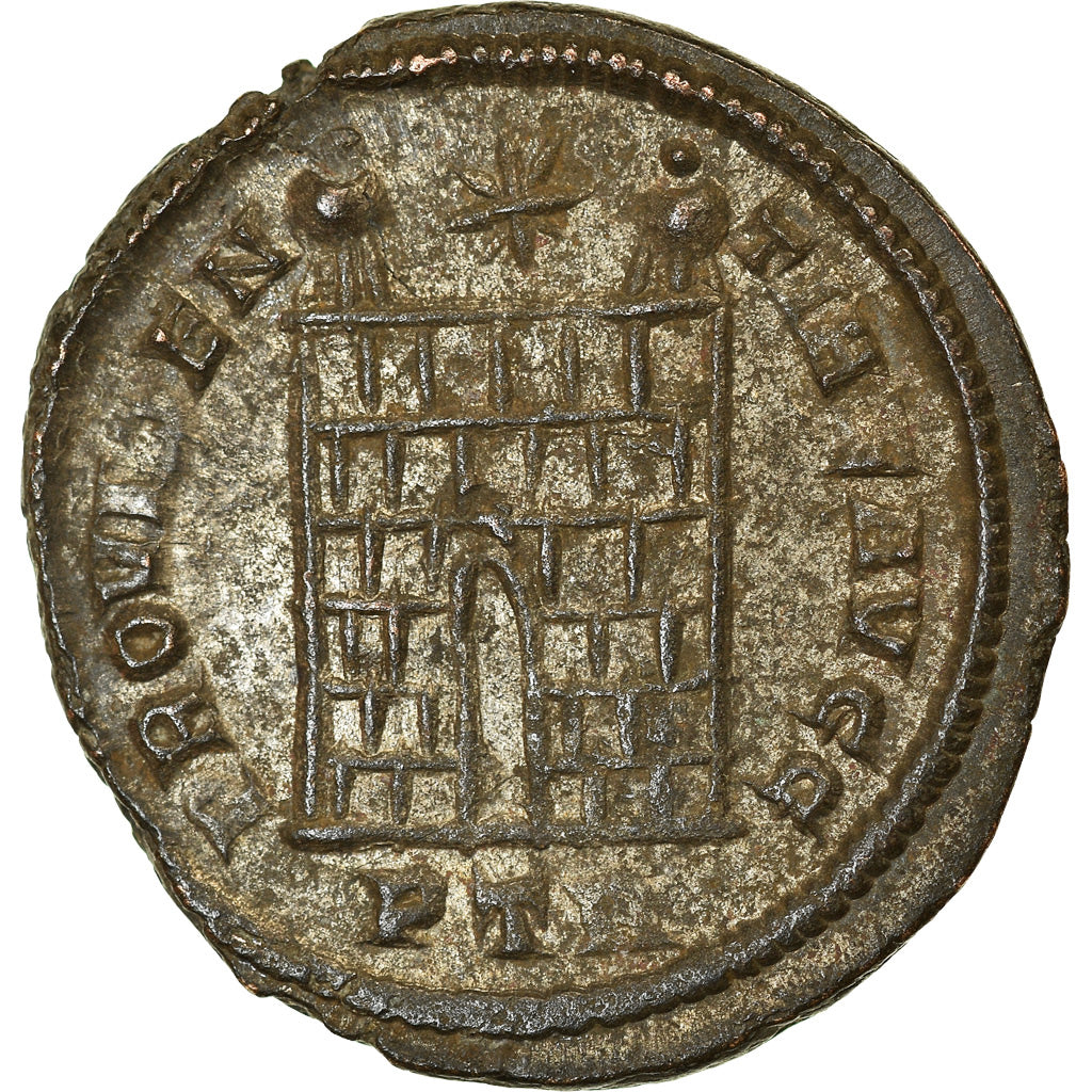 Coin, Constantine I, Follis, 324-325, Trier, AU(55-58), Bronze, RIC:449