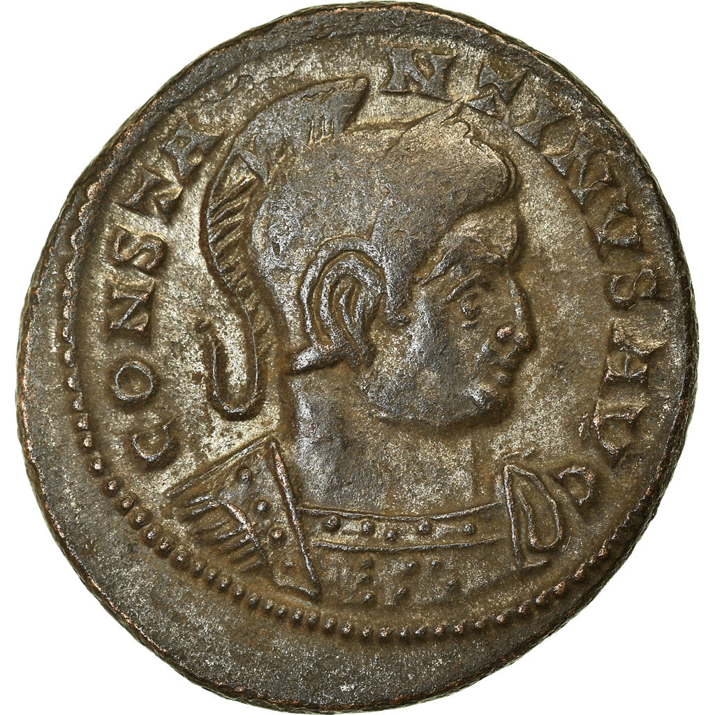 Coin, Constantine I, Follis, 321, Lyon - Lugdunum, AU(50-53), Bronze, RIC:127