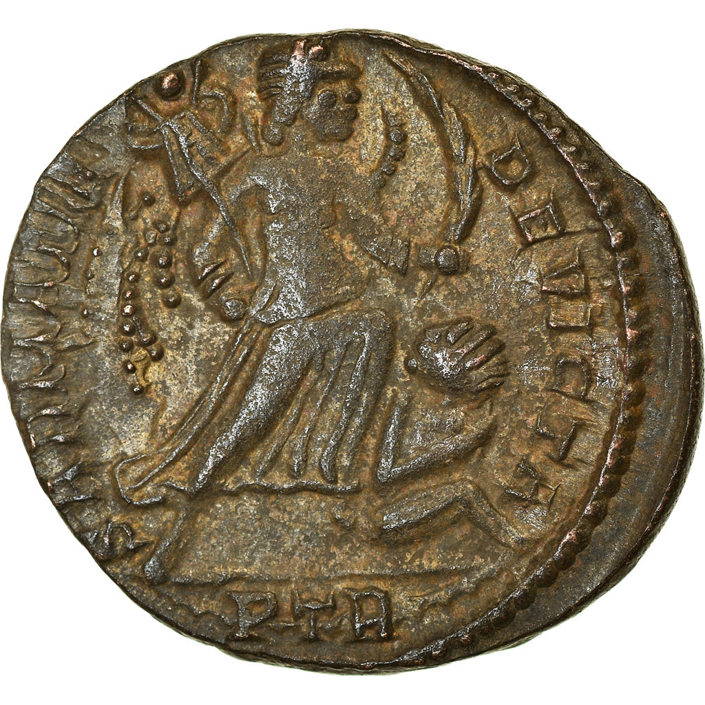 Coin, Constantine I, Follis, 323-324, Trier, AU(55-58), Bronze, RIC:429