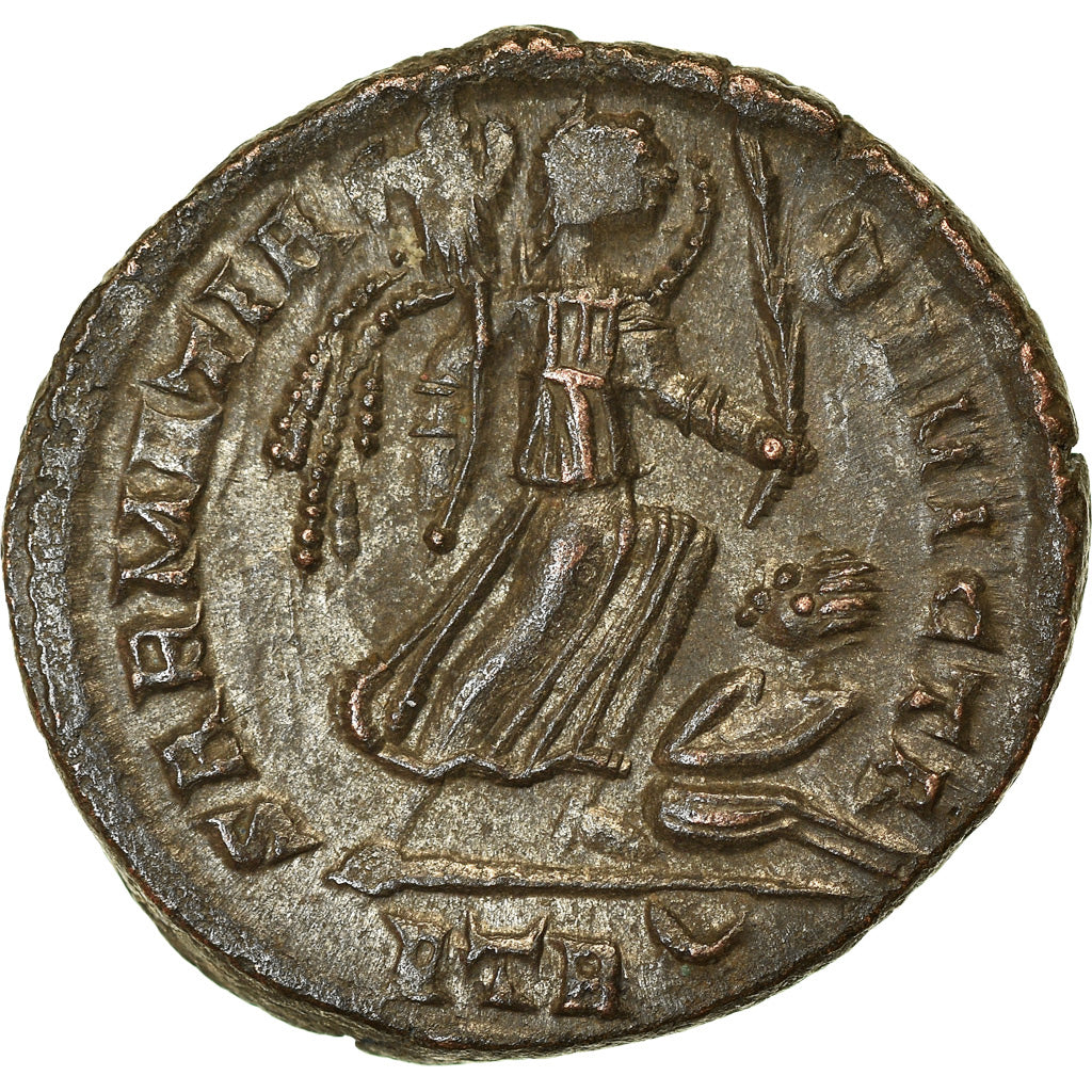 Coin, Constantine I, Follis, 323-324, Trier, MS(60-62), Bronze, RIC:435