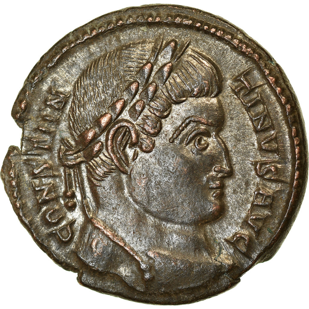 Coin, Constantine I, Follis, 323-324, Trier, MS(60-62), Bronze, RIC:435