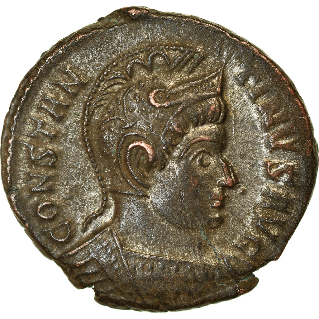 Coin, Constantine I, Follis, 322-323, Trier, MS(60-62), Bronze, RIC:368