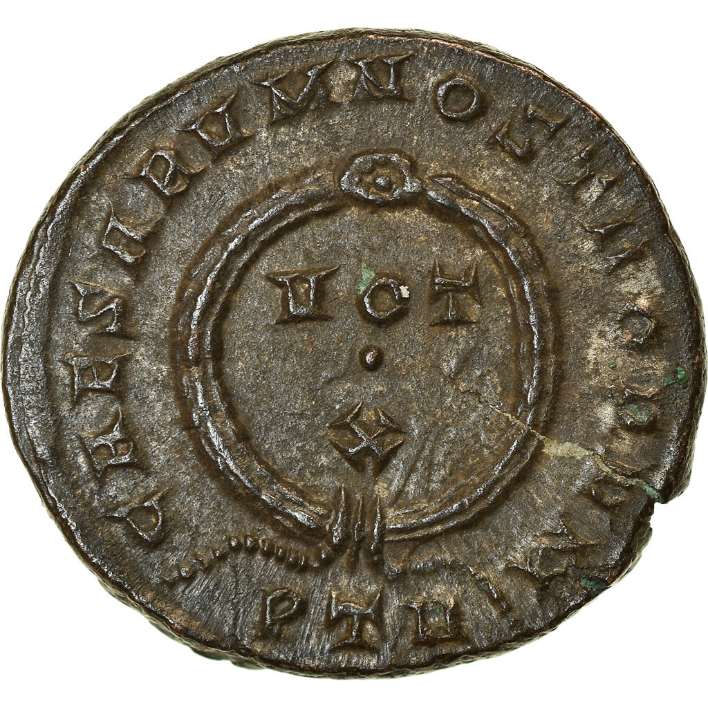 Coin, Crispus, Follis, 323-324, Trier, AU(55-58), Bronze, RIC:431