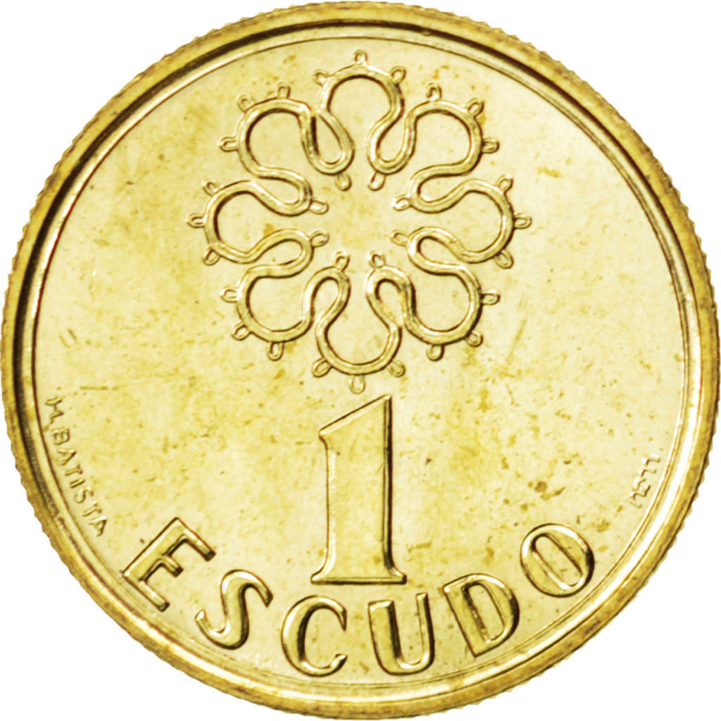 Coin, Portugal, Escudo, 2000, MS(63), Nickel-brass, KM:631