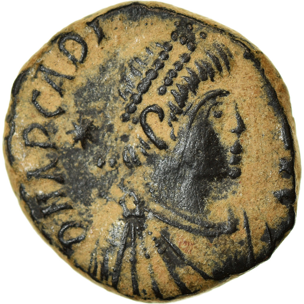 Coin, Arcadius, Nummus, 406-408, Antioch, EF(40-45), Bronze, RIC:151