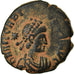 Coin, Arcadius, Nummus, 406-408, Kyzikos, EF(40-45), Bronze, RIC:148