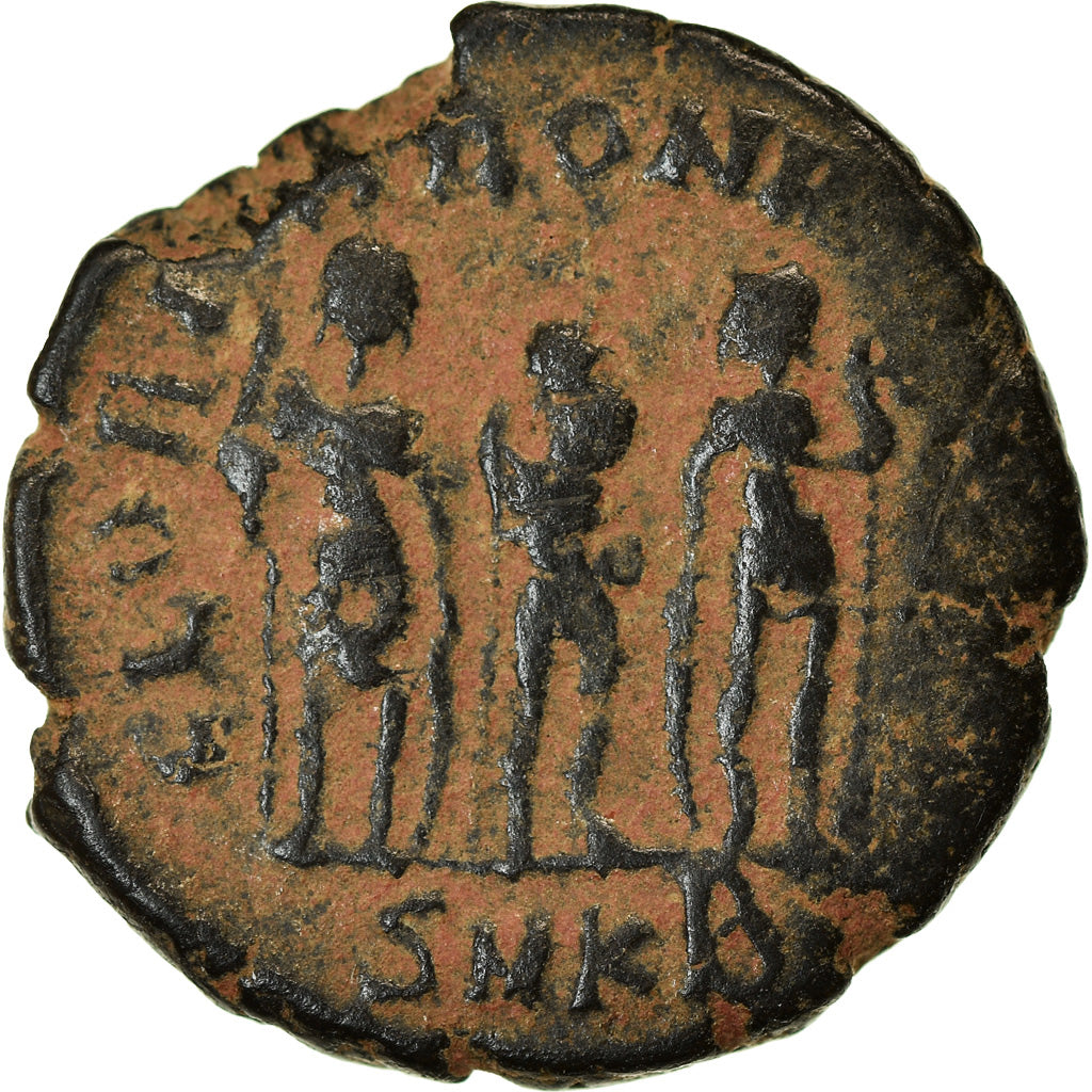 Moneta, Honorius, Nummus, 406-408, Kyzikos, EF(40-45), Bronze, RIC:149