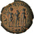 Coin, Honorius, Nummus, 406-408, Kyzikos, EF(40-45), Bronze, RIC:149
