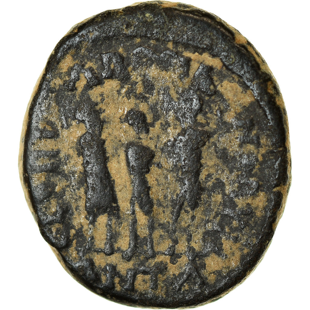 Moneda, Honorius, Nummus, 406-408, Antioch, BC+, Bronce, RIC:153