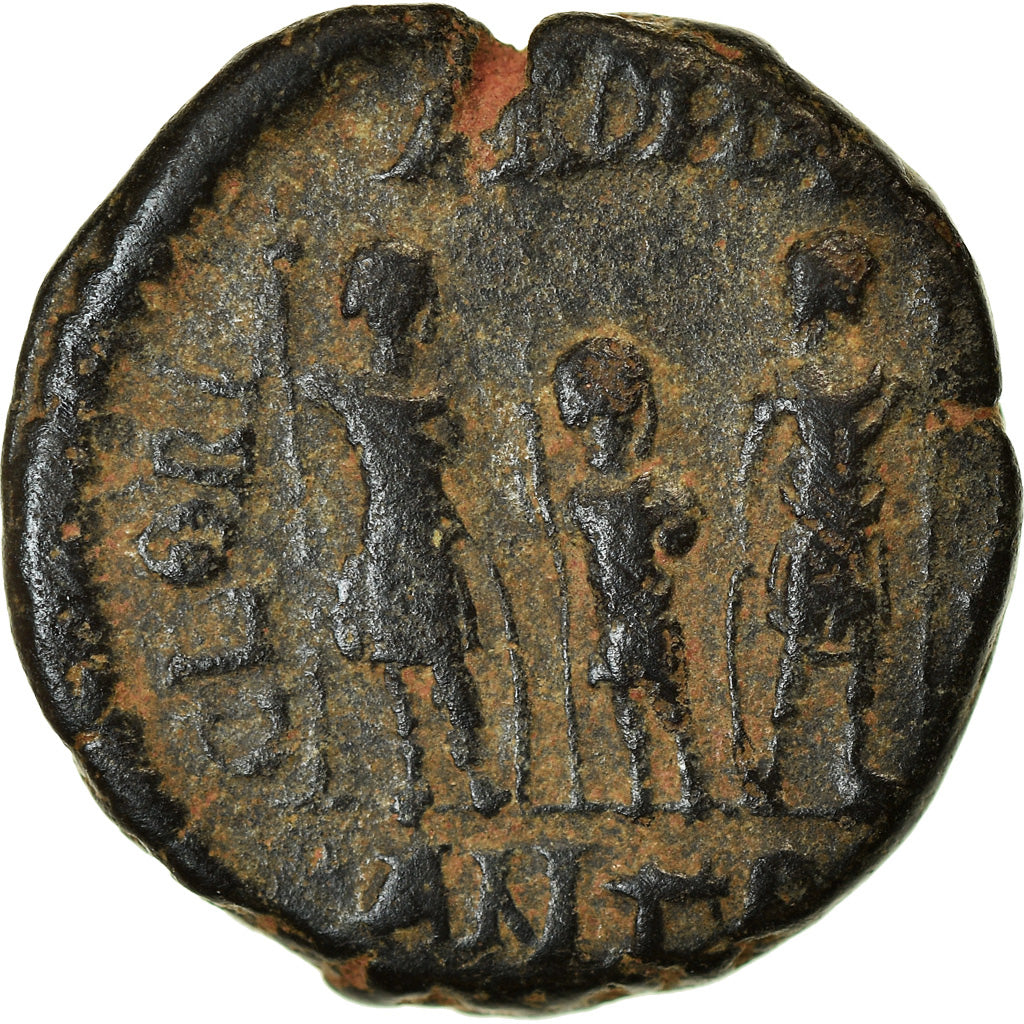 Moneta, Honorius, Nummus, 406-408, Antioch, EF(40-45), Bronze, RIC:153