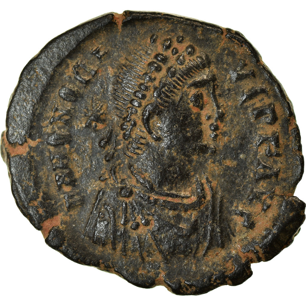 Coin, Honorius, Nummus, 406-408, Antioch, EF(40-45), Bronze, RIC:153
