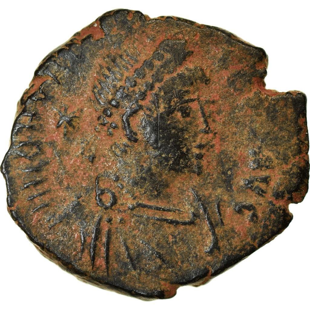 Coin, Arcadius, Nummus, 406-408, Antioch, AU(50-53), Bronze, RIC:151