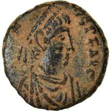 Monnaie, Arcadius, Honorius ou Théodose II, Nummus, 406-408, Antioche, TTB