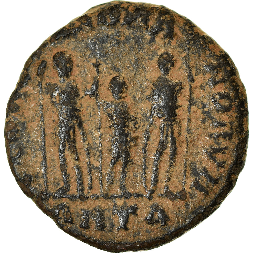 Monnaie, Arcadius, Honorius ou Théodose II, Nummus, 406-408, Antioche, TTB