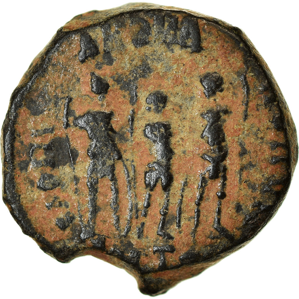 Coin, Arcadius, Honorius or Theodosius II, Nummus, 406-408, Antioch, EF(40-45)