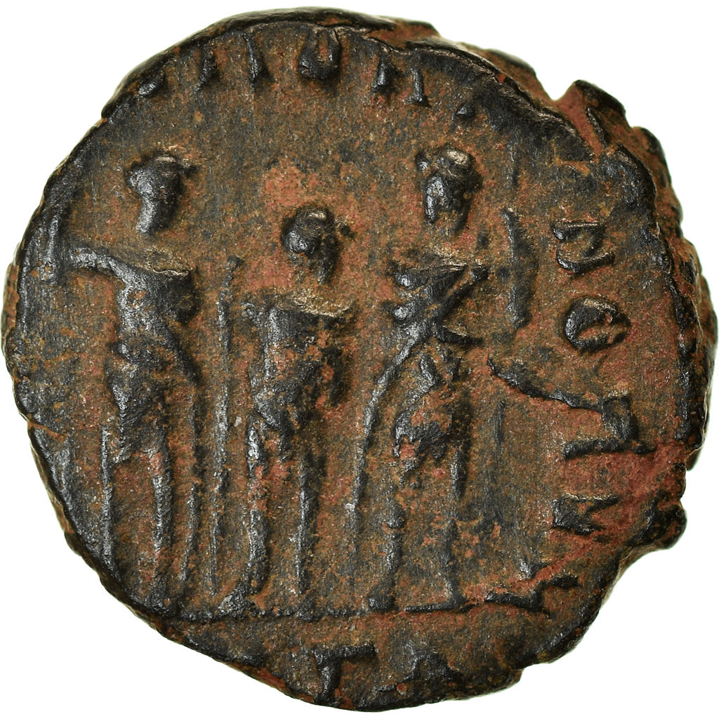 Coin, Arcadius, Honorius or Theodosius II, Nummus, 406-408, Antioch, EF(40-45)