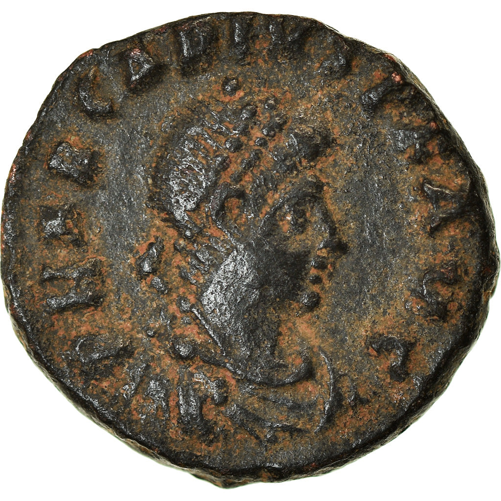 Moneda, Arcadius, Nummus, 383-392, Antioch, MBC, Bronce, RIC:67d