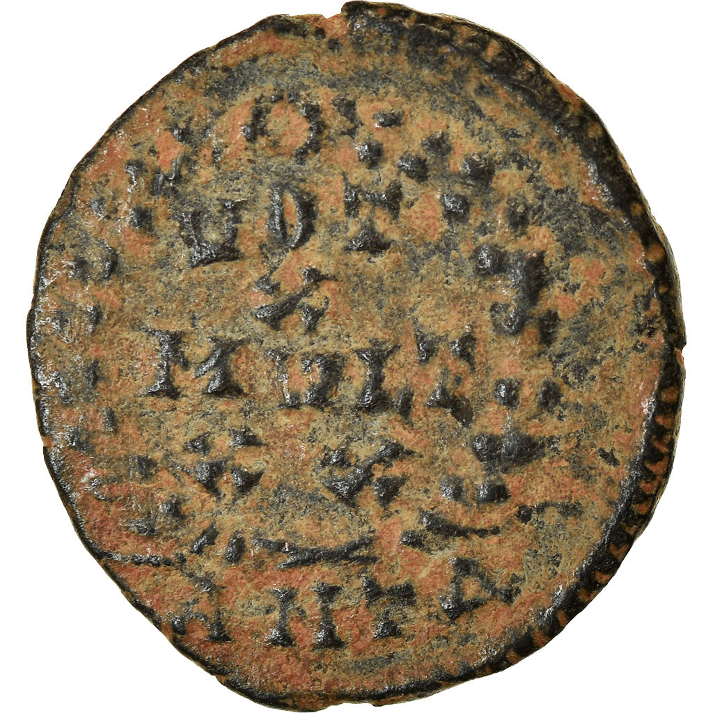 Moneta, Arcadius, Nummus, 383-388 AD, Antioch, EF(40-45), Bronze, RIC:65c