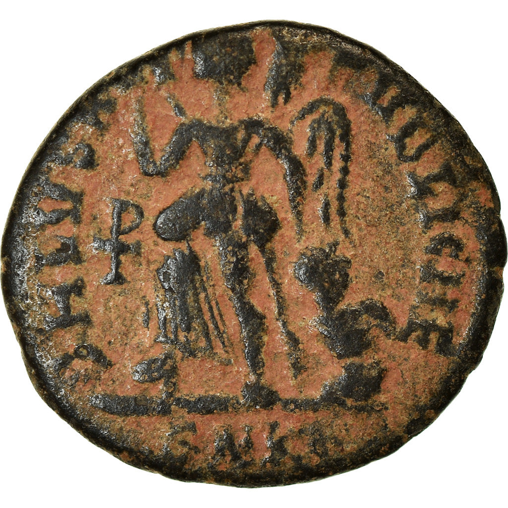 Coin, Theodosius I, Nummus, 388-392, Kyzikos, VF(30-35), Bronze, RIC:26b