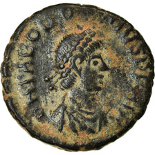 Coin, Theodosius I, Nummus, 388-392, Kyzikos, EF(40-45), Bronze, RIC:26b