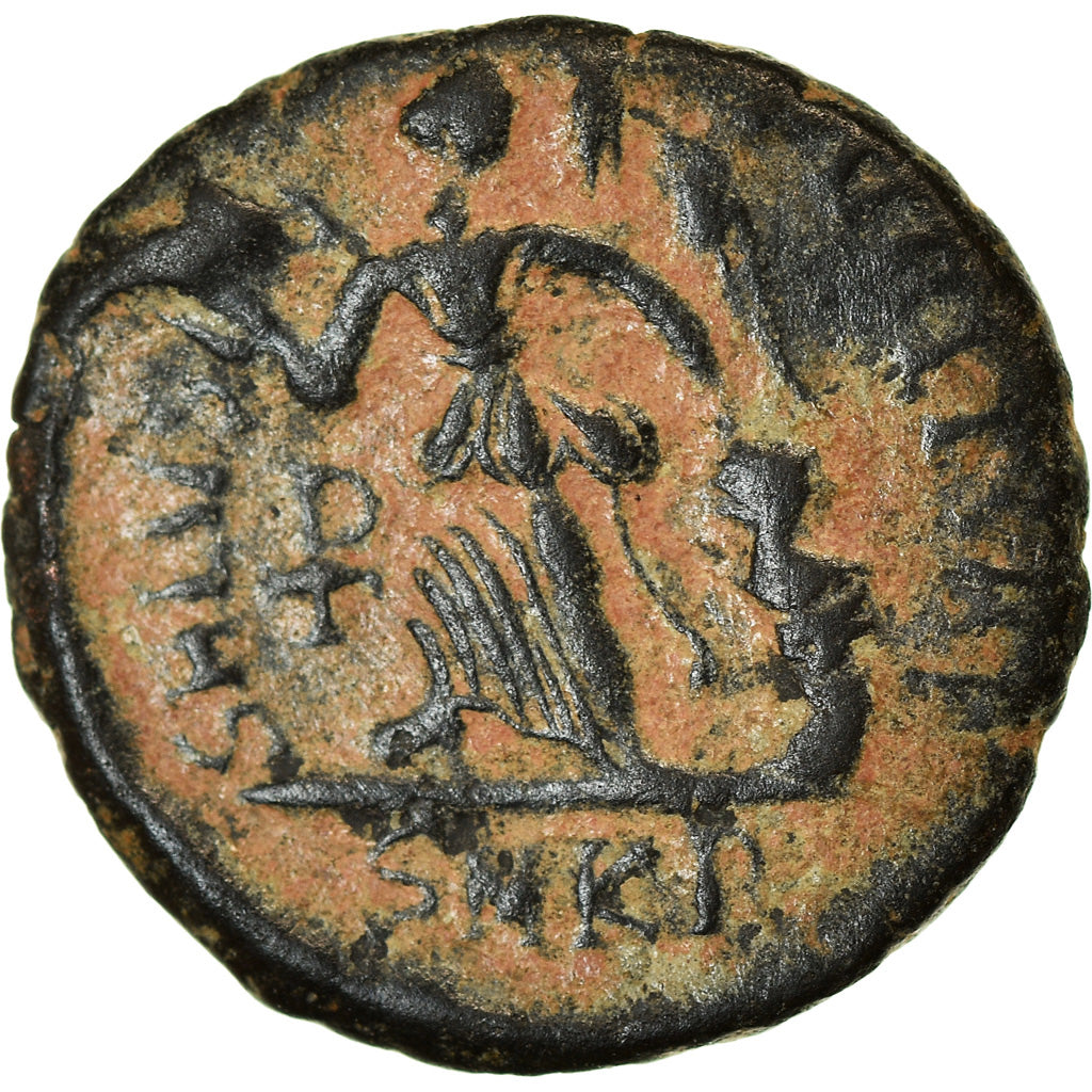 Münze, Theodosius I, Nummus, 388-392, Kyzikos, SS, Bronze, RIC:26b