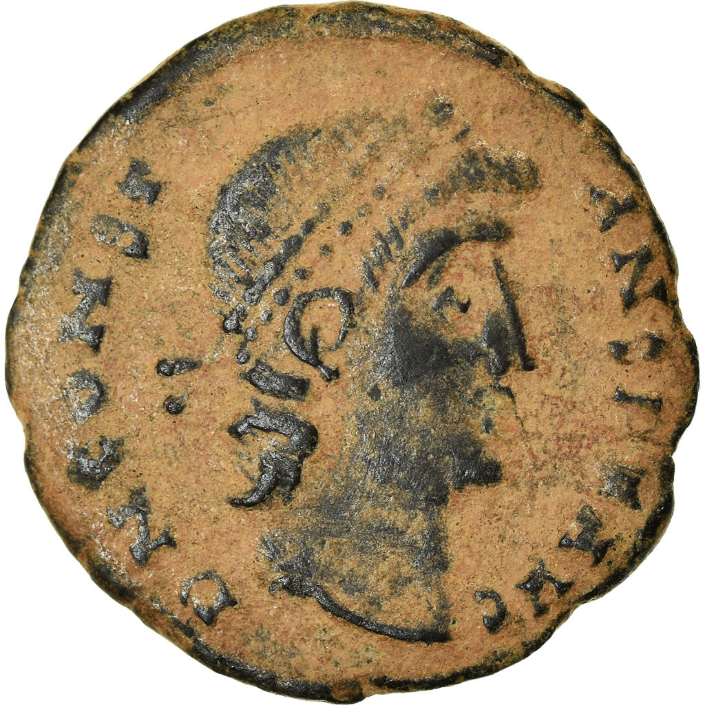 Moeda, Constans, Nummus, 347-348, Alexandria, EF(40-45), Bronze, RIC:37