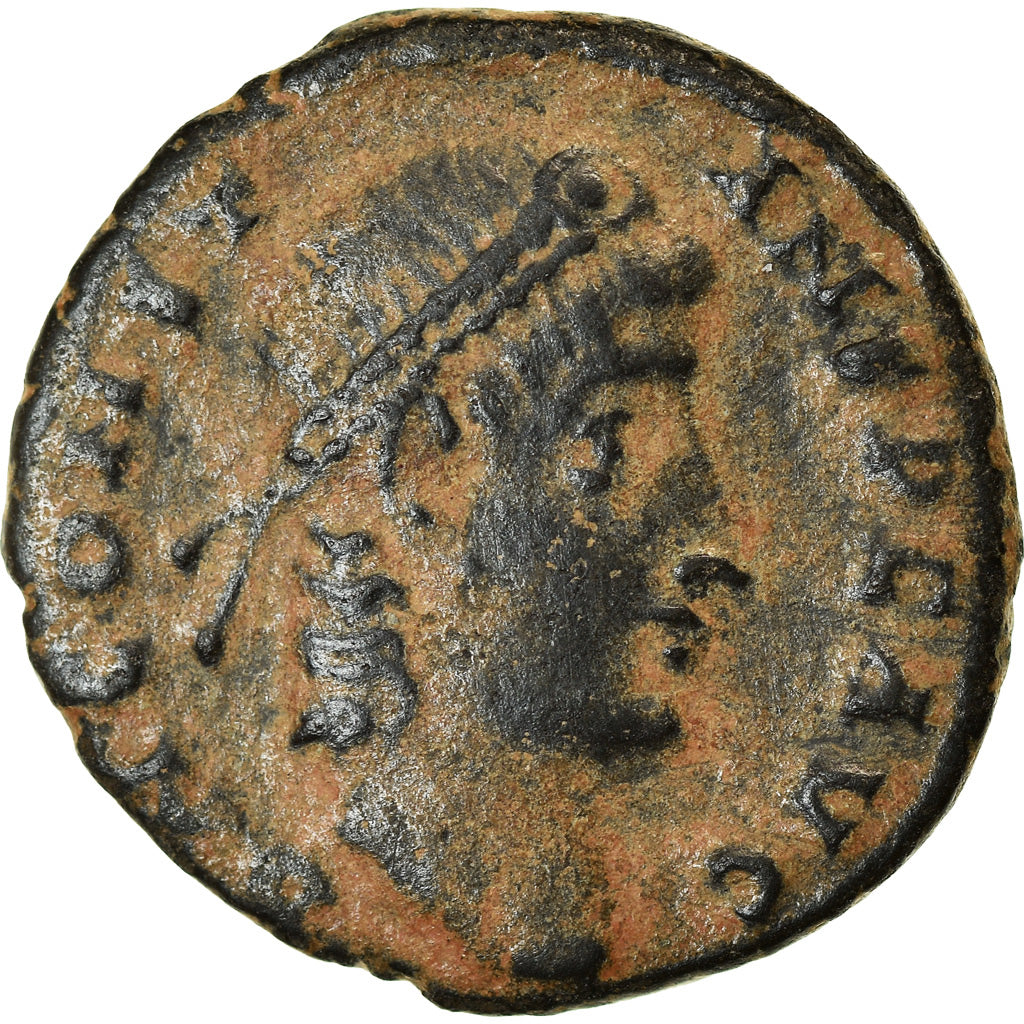 Moneta, Constans, Nummus, 347-348, Alexandria, EF(40-45), Bronze, RIC:37