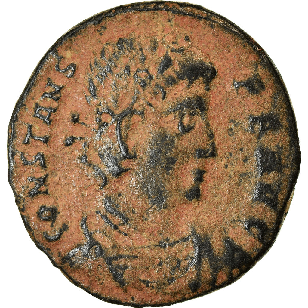 Moeda, Constans, Nummus, 347-348, Thessalonica, EF(40-45), Bronze, RIC:100