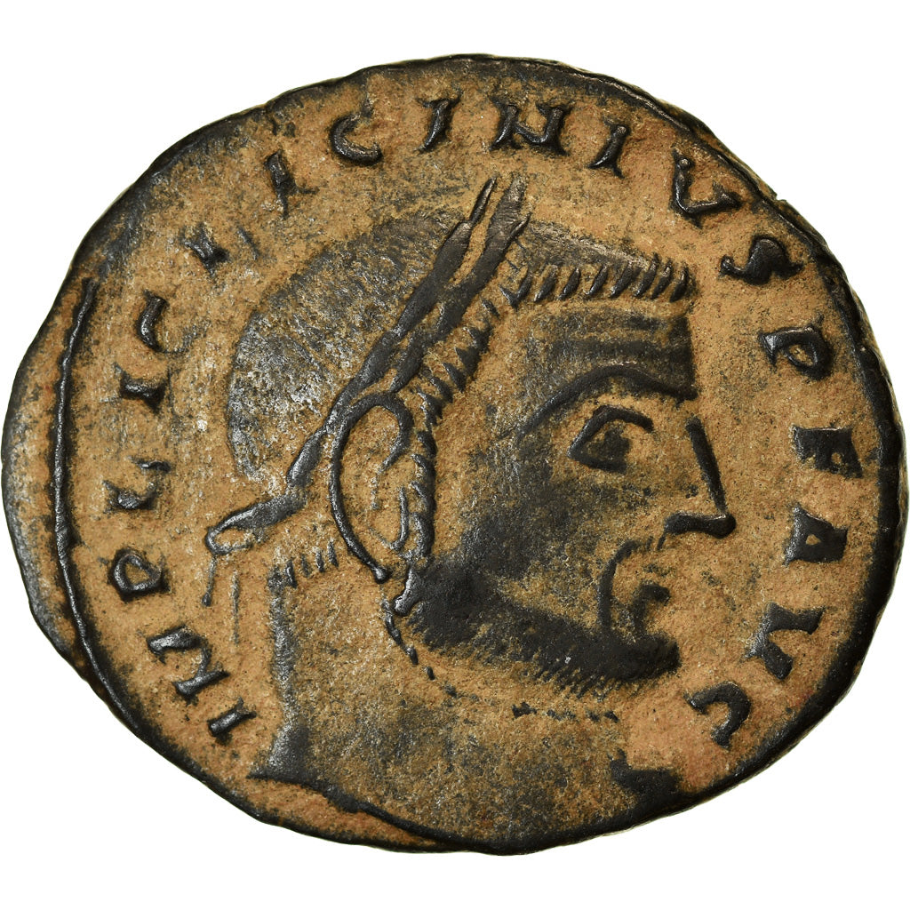 Coin, Licinius I, Follis, 313-315, Siscia, EF(40-45), Bronze, RIC:8
