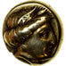 Coin, Lesbos, Mytilene, Hekte, 377-326 BC, EF(40-45), Electrum, HGC:6-1014