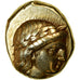 Moeda, Lesbos, Mytilene, Hekte, 377-326 BC, AU(50-53), Eletro, HGC:6-1026
