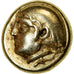 Moeda, Jónia, Phokaia, Hekte, 387-326 BC, Rara, AU(50-53), Eletro