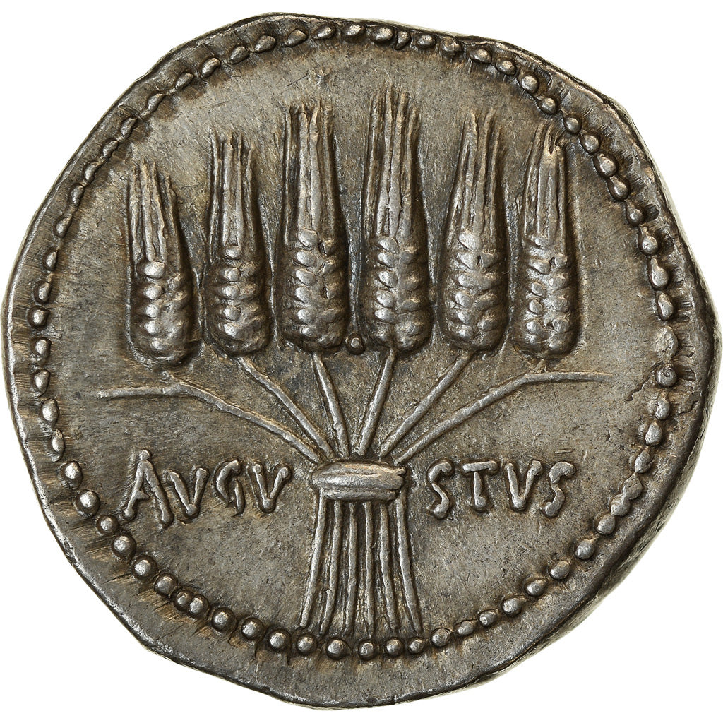 Coin, Augustus, Cistophorus, 25-20 BC, Ephesos, Pedigree, AU(55-58), Silver