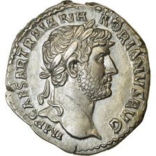 Moeda, Hadrian, Denarius, 121-123, Rome, Pedigree, AU(55-58), Prata, RIC:516