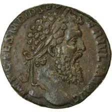 Moneta, Didius Julianus, Sestertius, 193, Rome, Pedigree, AU(50-53), Bronze