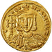 Coin, Constantine V and Leo IV, Solidus, 745-750, Constantinople, AU(55-58)