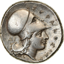 Moneta, Sycylia, Timoleon, Stater, 344-339/8 BC, AU(50-53), Srebro, HGC:2-1400
