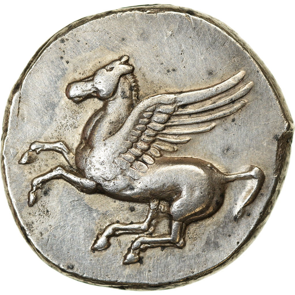 Monnaie, Sicile, Timoleon, Statère, 344-339/8 BC, TTB+, Argent, HGC:2-1400