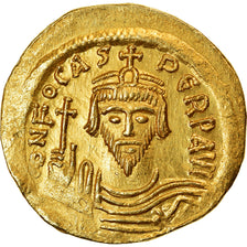 Munten, Phocas, Solidus, 602-610, Constantinople, PR+, Goud, Sear:620